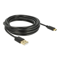 Delock USB 2.0 Kabel Typ-A zu Type-C 4 m - Delock