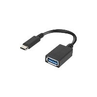 lenovo USB-adapter - USB type A (V) naar USB-C (M) - USB 3.0 - 5 V - 2 A - 14 cm - voor ThinkBook 14 G2 ITL; 15 G2 ITL; ThinkCentre M70; ThinkPad E14 Gen 2