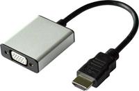 Roline Value HDMI - VGA+3.5mm. Aansluiting 1: HDMI, Aansluiting 2: VGA (D-Sub) + 3.5mm, Aansluiting 1 type: Mannelijk. Kleur kabel: Zwart
