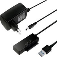 logilink Adapter USB 3.0 > SATA met OTB met voeding