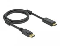 Delock - Aktives DisplayPort 1.2 zu hdmi Kabel 4K 60 Hz 1 m (85955)