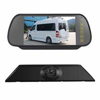 huismerk PZ474 Auto Waterdicht 170 graden Remlicht View Camera + 7 inch achteruitkijkmonitor voor Iveco Daily 4 Gen