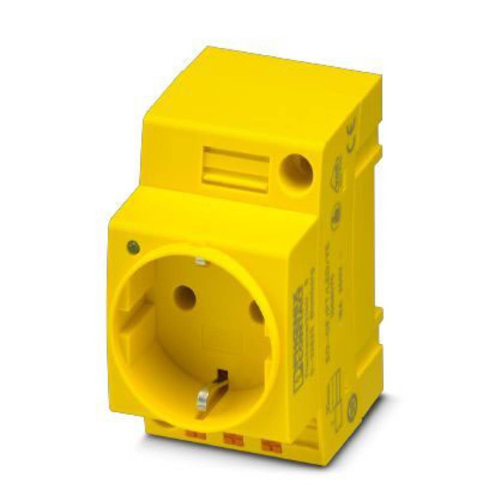 phoenixcontact Phoenix Contact EO-CF/PT/LED/YE Contactdoos Geel (l x b x h) 60 x 45 x 75 mm 5 stuk(s)