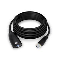 ACT AC6105 USB Verlengkabel - USB Booster USB 3.2. Gen 1 - 5 meter