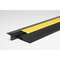 EHA Vario kabelbruggen, uitneembare middenbrug, voor binnen en buiten, L 1000 mm, zwart/ geel