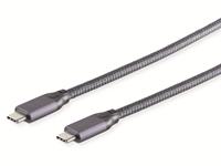 USB 3.2 Gen 2x2 Type-C Kabel, 100 W, 4K, 0,5 m