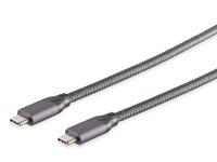 USB 3.2 Gen 2x2 Type-C Kabel, 100 W, 4K, 1,0 m