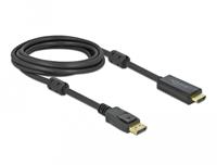 DeLOCK Delock Aktives DisplayPort 1.2 zu HDMI Kabel 4K 60 Hz 3 m (85957)