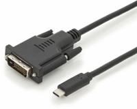 DIGITUS USB Type-C naar DVI, 2m