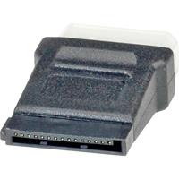 roline Festplatten Adapter [1x Molex 4pol Stecker - 1x SATA-Strom-Stecker 15pol.]