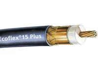 SSB 6043 Coaxkabel Buitendiameter: 14.60 mm Ecoflex15 Plus 50 Ω 90 dB Zwart per meter