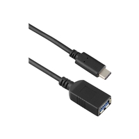 Targus Targus 15 cm USB-C To USB-A (F) 3.1 Gen1 Cable - Black