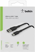 belkin BOOST CHARGE - USB-kabel - USB-C (M) naar USB (M) - 1 m - zwart