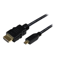 StarTech.com 2 m High Speed HDMI-Kabel mit Ethernet - HDMI auf HDMI Micro - Stecker/Stecker - HDMI