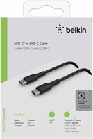 belkin BOOST CHARGE - USB-kabel - USB-C (M) naar USB-C (M) - 2 m - zwart