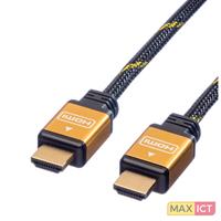 Roline GOLD HDMI High Speed Kabel, M/M 15 m