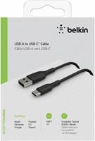 belkin BOOST CHARGE - USB-kabel - USB-C (M) naar USB (M) - 3 m - zwart