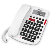 Vaste Telefoon Voor Ouderen Telecom 3293B Wit