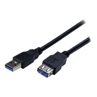 StarTech.com 2m USB 3.0 Verlängerungskabel - USB 3 Typ A auf A 2 Meter Kabel Verlängerung -