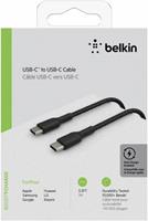 Belkin Boost Charge gevlochten USB-C kabel 1 meter CAB004bt1MBK