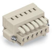WAGO Buchsengehäuse-Kabel 734 Polzahl Gesamt 11 Rastermaß: 3.50mm 734-111/107-000 50St.