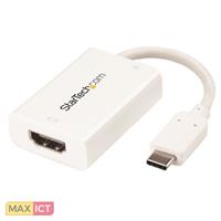 StarTech.com USB-C auf HDMI Adapter mit USB Stromversorgung - USB Typ C zu HDMI Konverter für