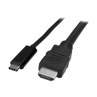 StarTech.com USB-C auf HDMI Adapterkabel - 2m - Thunderbolt 3 kompatibel - USB Type-C zu HDMI