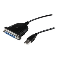 StarTech.com USB auf Parallel Adapter Kabel 1,8m - Centronics / DB25/ IEEE1284 Druckerkabel zu USB