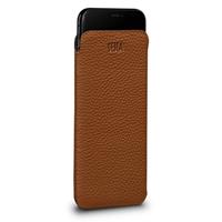 Sena UltraSlim Leather Sleeve for iPhone XS Max Braun