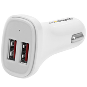 StarTech.com USB2PCARWHS Auto Wit oplader voor mobiele apparatuur