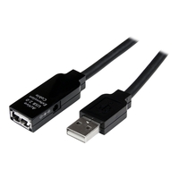 StarTech.com 20m aktives USB 2.0 Verlängerungskabel - Stecker/Buchse - USB 2.0 High Speed Kabel