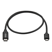 StarTech.com 0.5m USB-C Micro-B Kabel - USB 2.0 - USB-C zu Micro USB Ladekabel - USB 2.0 Typ C zu