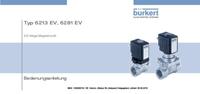 bürkert Servogestuurd ventiel 221909 6281 EV 230 V/AC G 1 mof Nominale breedte 20 mm 1 stuk(s)