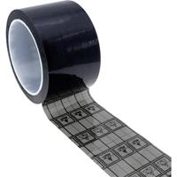 Quadrios ESD-tape Zwart, Transparant (l x b) 33 m x 12 mm 1 stuk(s)