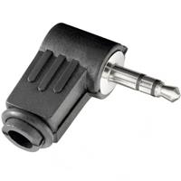 Goobay Plug 3,5 mm stereo, plastic handle, angled - 