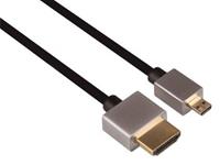 Velleman HDMI micro kabel - 2 meter - Zwart - 