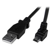 2m Mini USB Cable - A to Down Angle Mini B