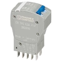 Phoenix CB TM2 5A F1 P - Fuse terminal block 24,6mm CB TM2 5A F1 P