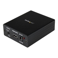 startech .com HDMI naar VGA Video Converter met Audio - Videoconverter - HDMI - componentvideo, VGA - zwart