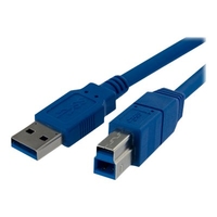 StarTech.com 1m SuperSpeed USB 3.0 A auf B Kabel - St/St - USB 3.0 Anschlusskabel - USB-Kabel - USB