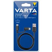 Varta 2in1 - USB Typ-C-Kabel - 1 m