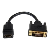 StarTech.com HDMI auf DVI Adapter 20cm - DVI-D (25 pin) (Stecker) zu HDMI (19 pin) (Buchse) -