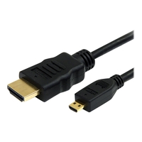 StarTech.com 1 m High Speed HDMI-Kabel mit Ethernet - HDMI auf HDMI Micro - Stecker/Stecker - HDMI