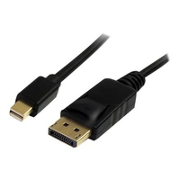 StarTech.com 2m Mini DisplayPort 1.2 auf DisplayPort Adapterkabel - mDP zu DP 4k x 2k Kabel - St/St