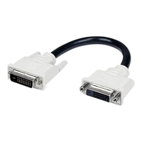 StarTech.com 15cm DVI-D Dual Link Monitor-Verlängerungskabel - DVI Monitorkabel Verlängerung -
