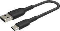 belkin BOOST CHARGE - USB-kabel - USB-C (M) naar USB (M) - 15 cm - zwart