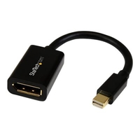 StarTech.com 6in Mini DisplayPort to DisplayPort Video Cable Adapter (MDP2DPMF6IN) -