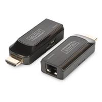 DIGITUS Professional DS-55203 Mini HDMI Extender Set - Erweiterung für Video/Audio - HDMI