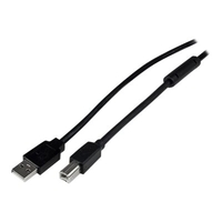 StarTech.com 20m aktives USB 2.0 A auf B Kabel - Stecker/Stecker - USB Druckerkabel 1x USB A / 1x