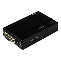 StarTech.com VGA auf Composite oder S-Video Konverter / Adapter bis zu max. 1600x1200 -